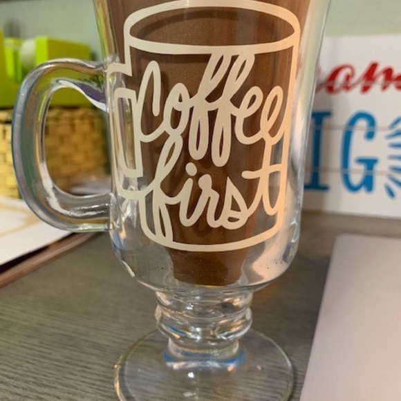 Coffee First Mug - Picture 1 of 1